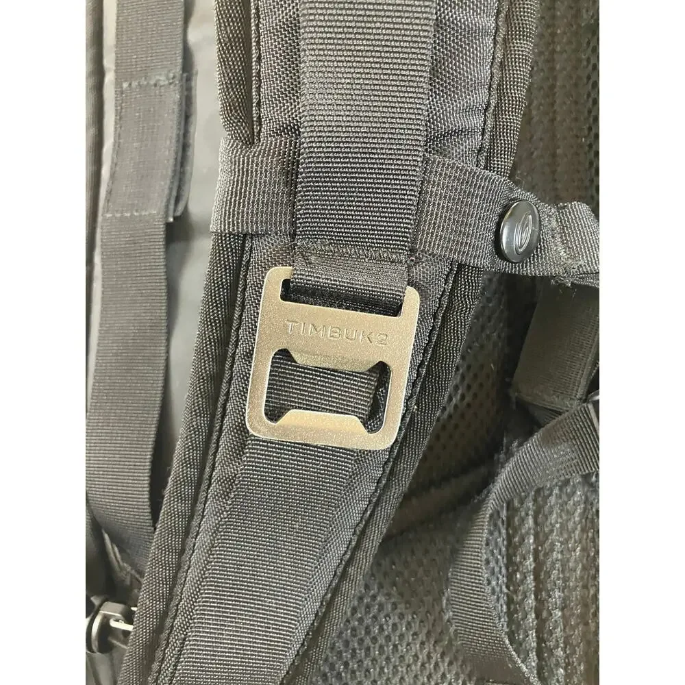 Timbuk2 Black Laptop Backpack Convertible Travel Commuter Work Bag Tech